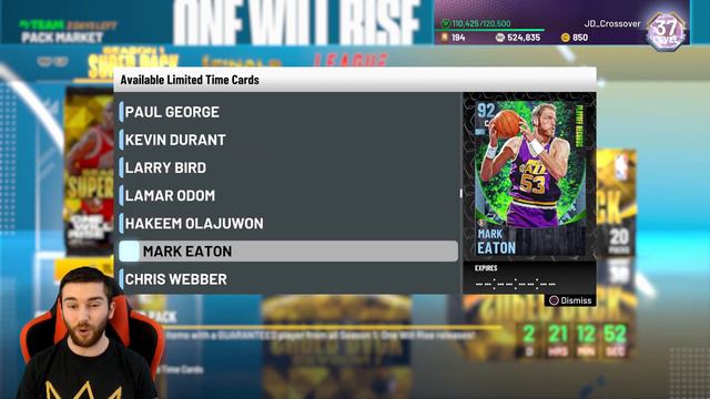 NBA 2K21 MYTEAM *NEW* SEASON 1 SUPER PACKS AND LOCKER CODE!! | NO MONEY SPENT EPISODE #37 смотреть онлайн