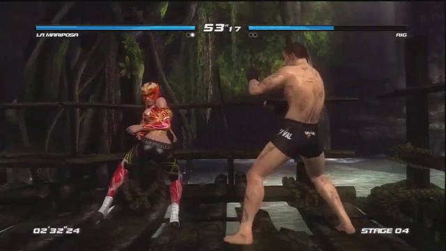 Dead or Alive 5 Time Attack Part 6 (La Mariposa) смотреть онлайн