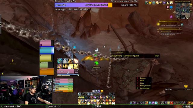 WoW Shadowlands #5 : Niveau 56 (ft. Lapi, Gius, Kenny et Flora) смотреть онлайн