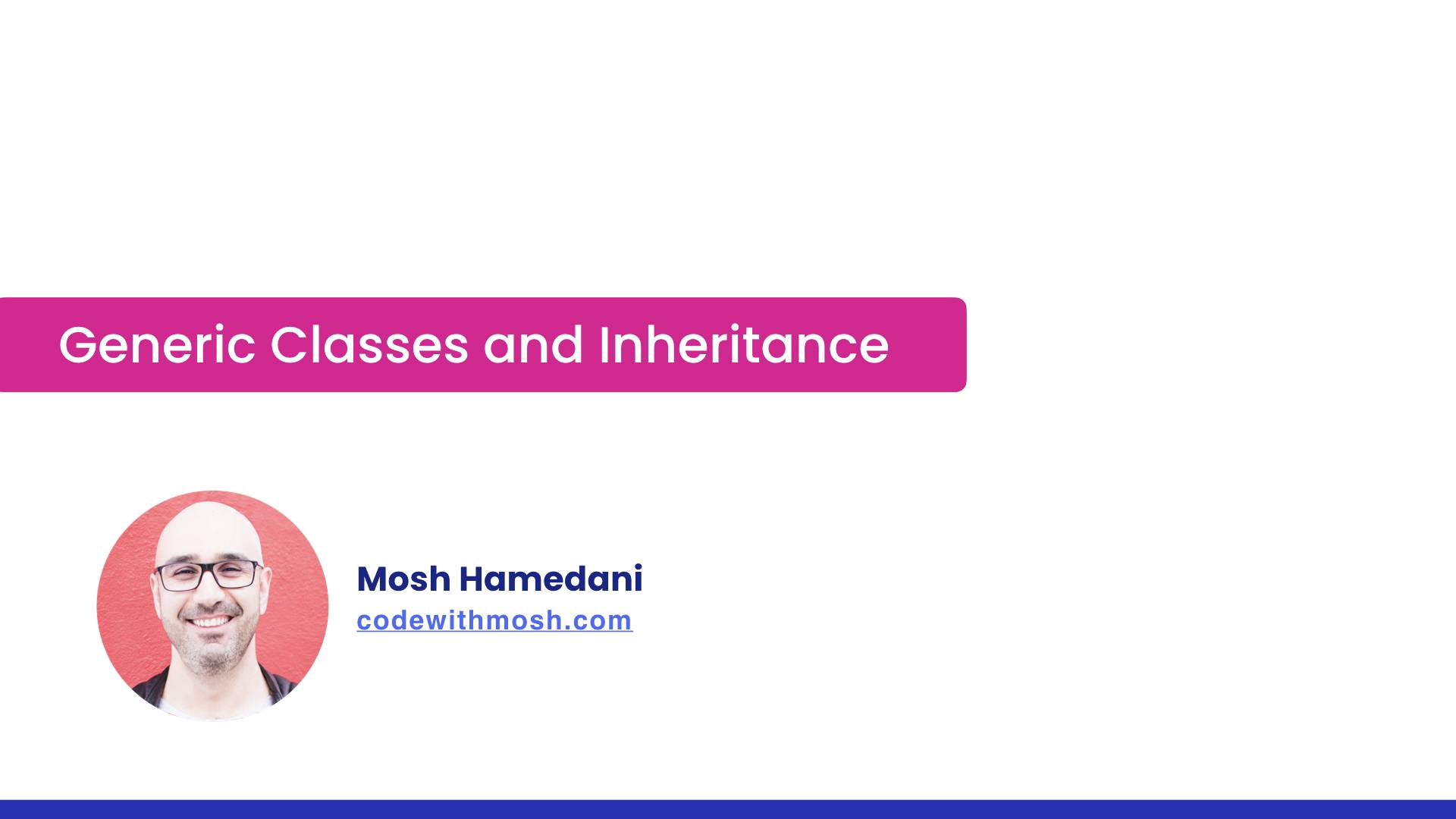25- Generic Classes and Inheritance смотреть онлайн