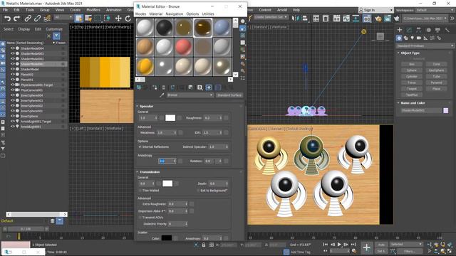 Arnold Metal and Glass Materials | Class 08 | Arnold for 3ds Max смотреть онлайн