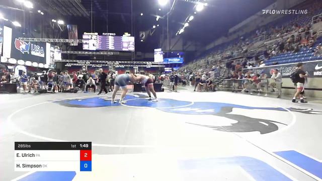 285 Lbs Consi Of 8 #1 - Emmanuel Ulrich, Pennsylvania Vs Hayden Simpson, Oklahoma Eb82 смотреть онлайн