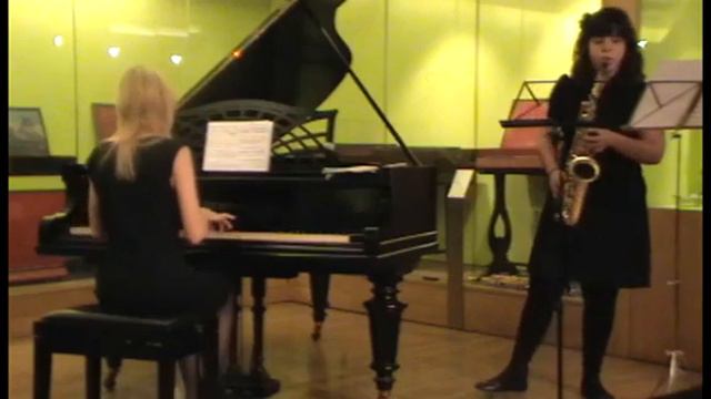 Pascal - Sonatine, Ana Raquel Martins (saxofone), Iryna Brazhnik (piano) смотреть онлайн