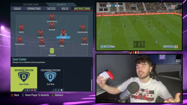 Recreate Stefano Pioli's 4-2-3-1 AC Milan Tactics in FIFA 22 | Custom Tactics Explained смотреть онлайн