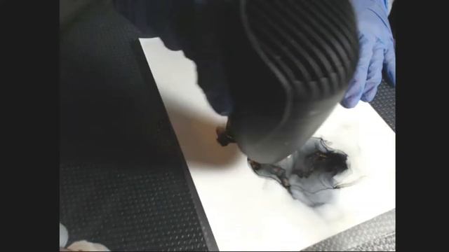 Black Rock - Alcohol Ink Art Process / Technique Exploration Timelapse смотреть онлайн