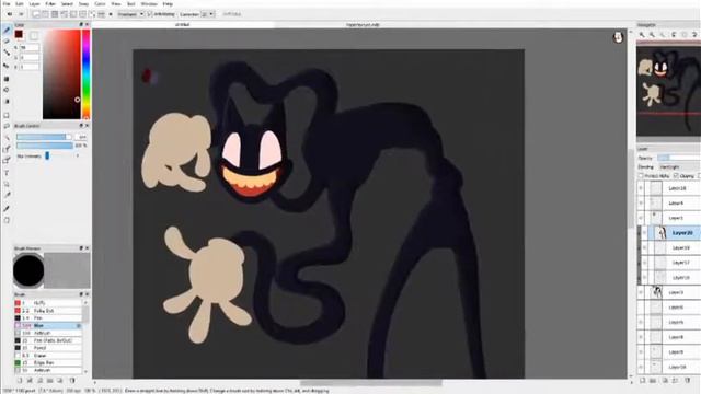 Cartoon Cat -REDRAW -Speedpaint смотреть онлайн
