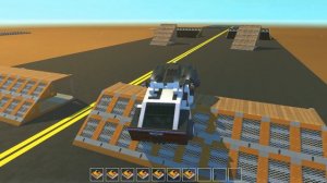 ОЧЕНЬ МОЩНЫЙ ТАНК ПРОТИВ ПОЛИЦЕЙСКОЙ МАШИНЫ В СКРАП МЕХАНИК ! ИГРАЕМ В SCRAP MECHANIC !