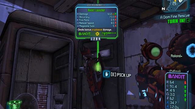 borderlands 2 w/ zefoxii pt.4 - Saving Private Roland! смотреть онлайн