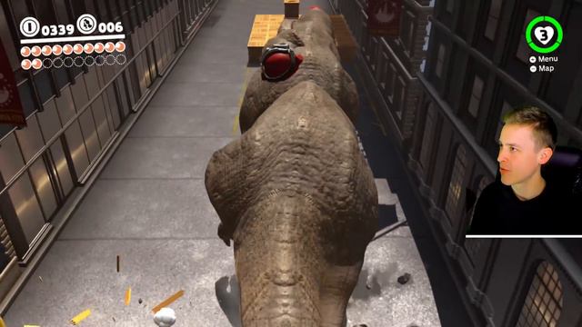 Can you beat Mario Odyssey WITHOUT Mario?! смотреть онлайн