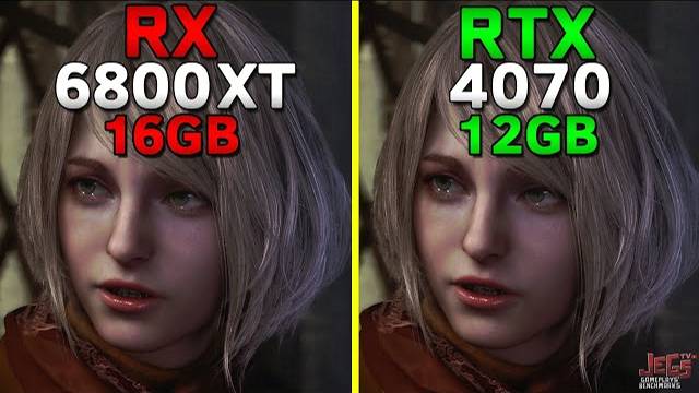 RX6800 16GB VS RTX4070 12GB
