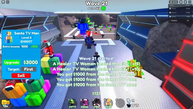Я ИСПОЛЬЗОВАЛ ТОЛЬКО НОВЫЕ МИФИКИ В ТУАЛЕТ ТАВЕР ДЕФЕНС! TOILET TOWER DEFENSE ROBLOX смотреть онлайн