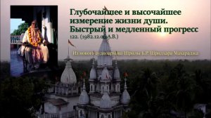 Ш.Б.Р.Шридхар Махарадж. Лекция. 06.12.1982 г.