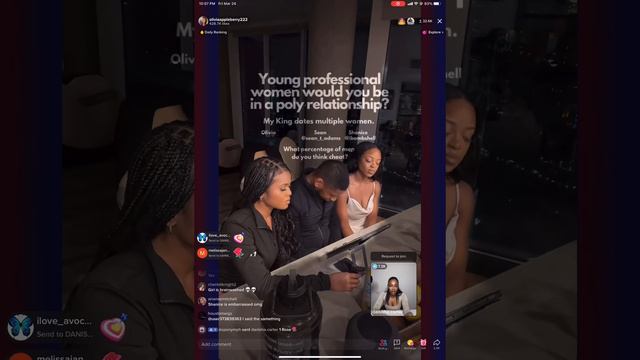 Olivia appleberry TikTok live 3-25-23 Sean Kelly adams смотреть онлайн