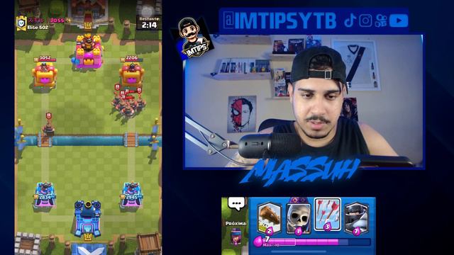 ESSE DECK DE MEGABAIT É O MAIS APELÃO DO CLASH ROYALE!!! смотреть онлайн