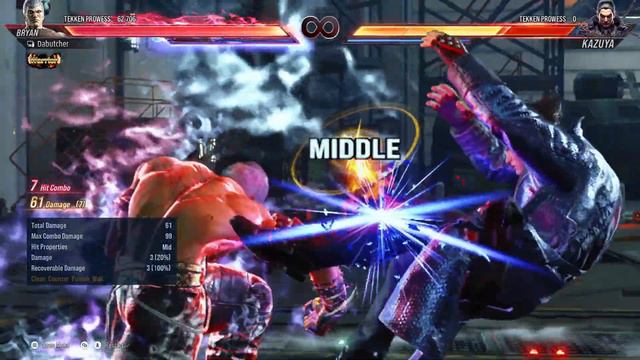 Bryan Tekken 8 Combos
