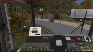 OMSI 2 Eberlinsee Line 1 Tram Kąstal 105Na 90s