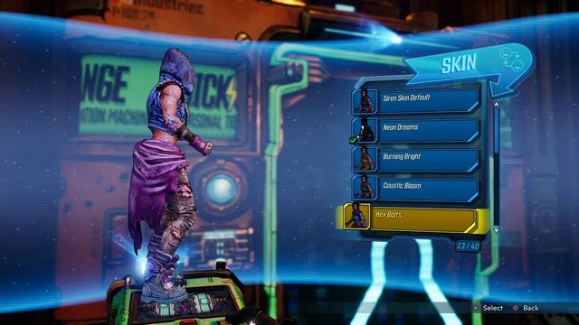 Borderlands 3 All Siren Guardian Rank Skins. (Burning Bright, Hex Bolts, Urban Blammo) смотреть онлайн
