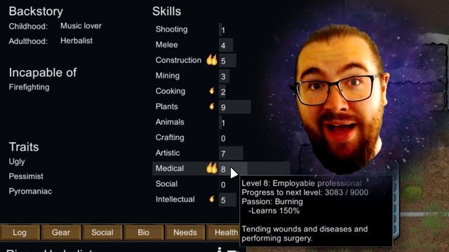 The TRUTH about Pyromaniacs & Base Raiding Tips - Rimworld Wisdom 1 смотреть онлайн