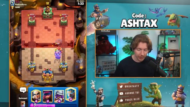 JE GAGNE avec SEULEMENT DES CARTES qui tapent À DISTANCE !! - Clash Royale смотреть онлайн