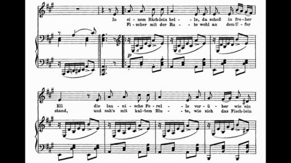 Форель (Die Forelle) — Ф. Шуберт | Исполняет Андрей Киселев