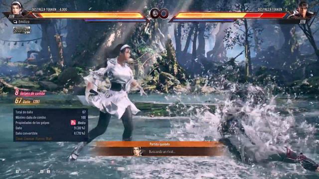 Jun Kazama Basic Combo #1 | TEKKEN 8 PC/STEAM | CNT смотреть онлайн