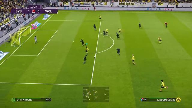 eFootball PES 2021 Borussia Dortmund Vs Vfl Wolfsburg (BVB PART 2) смотреть онлайн