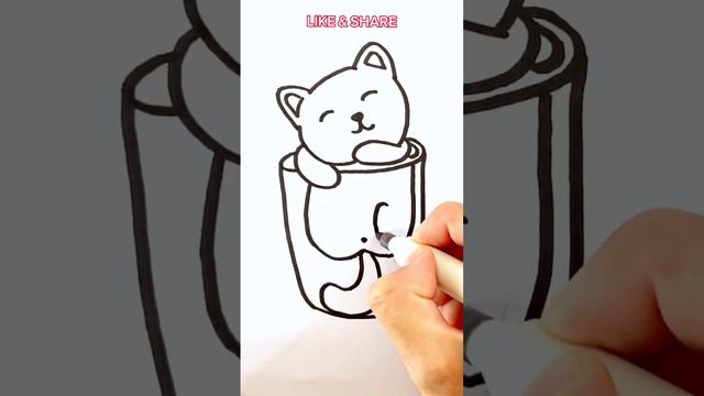 #какнарисовать #котик #простыерисунки #рисункидляначинающих #рисункидлясрисовки #рисунки смотреть онлайн