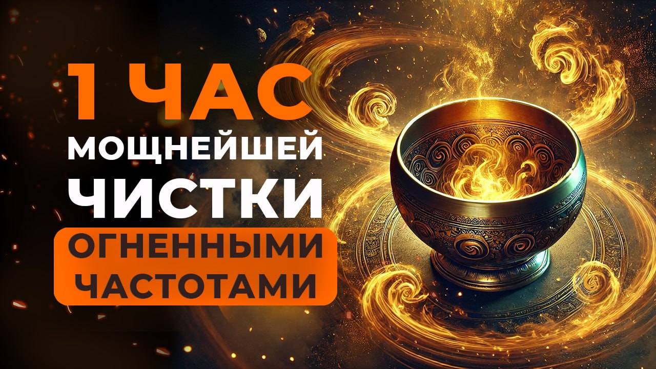 🔥Мощнейшая Очищающая Сила: Сожги Весь Негатив и Трудности Жизни! | Медитация Очищение от Негатива смотреть онлайн