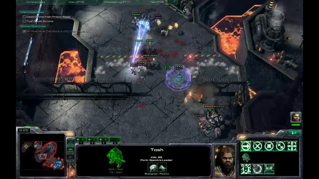 Starcraft 2 Wings of Liberty Brutal Campaign 15 - Breakout (Tosh Choice A) смотреть онлайн