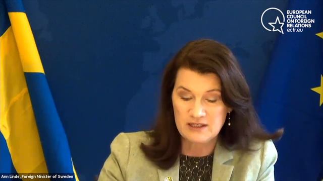 ECFR Quarantimes #6 - with Ann Linde смотреть онлайн