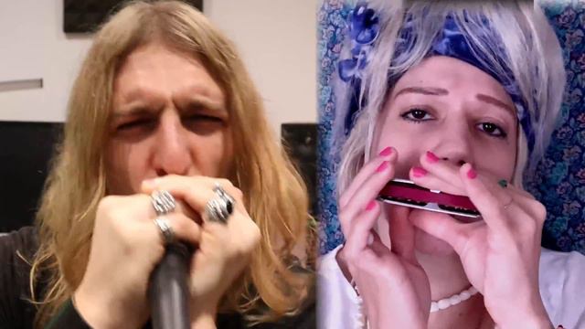 Will Wilde & Rachelle Plas - Blues Rock Harmonica Collaboration смотреть онлайн