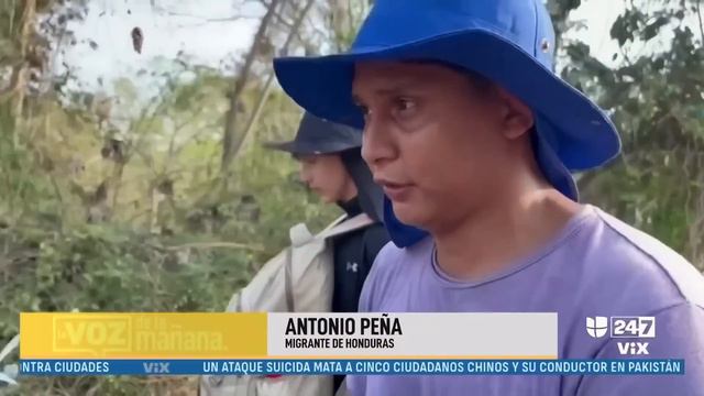 Nueva caravana migrante avanza desde México hacia la frontera sur de EEUU: se oponen a la ley SB4 смотреть онлайн