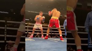 Момент нокдауна Канело vs Йылдырым