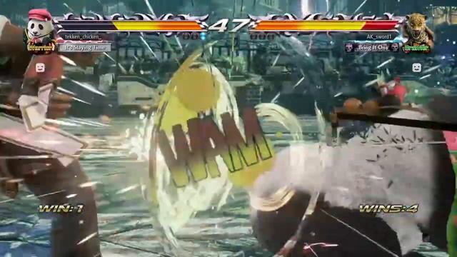 King vs panda tekken 7 смотреть онлайн