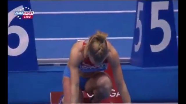 60м с барьерами Женщины Финал ЧЕ 2013 в помещении смотреть онлайн