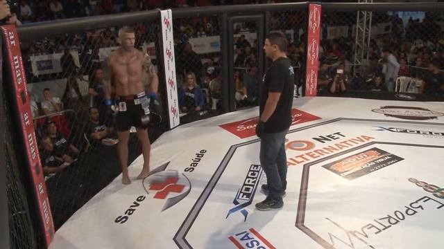 Leandro "Sete Bala" vs André Caveira - X Force MMA 3 - 18/06/16 смотреть онлайн