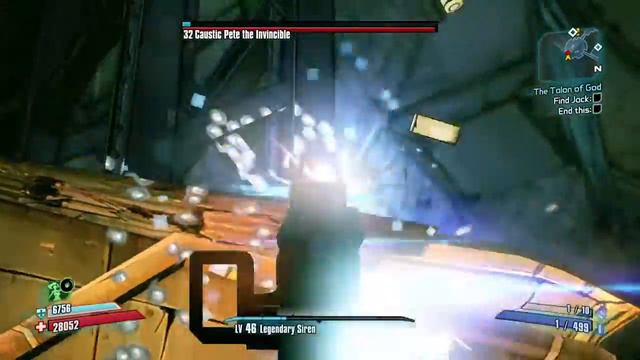 Borderlands 2: Pryo Pete the Invincible easy way to fight him at low level смотреть онлайн