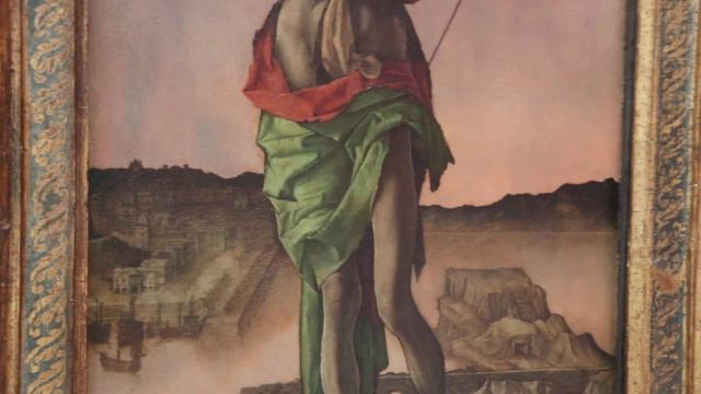 John the Baptist. Ercole de Roberti. Staatlich Musee zu Berlin. смотреть онлайн