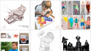 Графические импровизации 🎨 1-й урок курса «Архитерик» | Онлайн-школа дизайна для детей