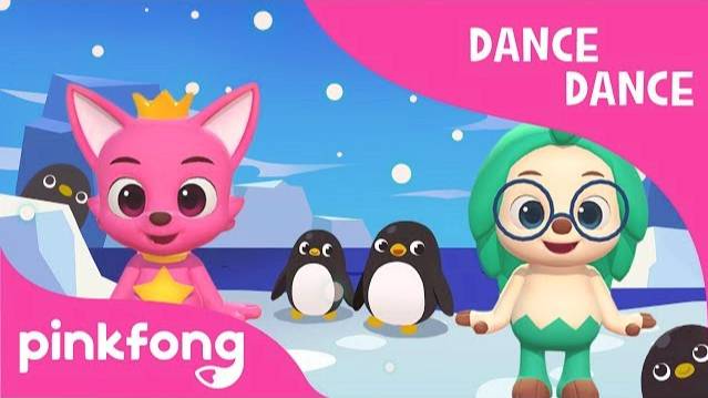 The Penguin Dance | Dance Dance | Nursery Rhyme | Pinkfong Songs for Children смотреть онлайн