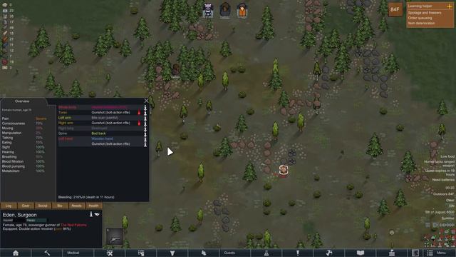 Rimworld Modded Colony Part 6 ~ Self Hunting, Free Food. смотреть онлайн