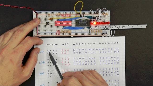 8-bit CPU control logic: Part 3 смотреть онлайн