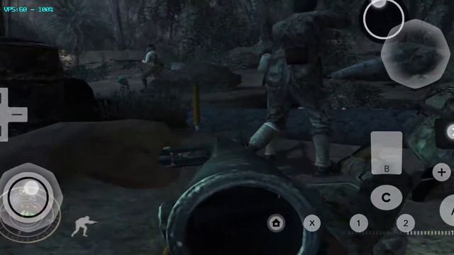 Call of Duty World at War | Dolphin Play Game Android. смотреть онлайн