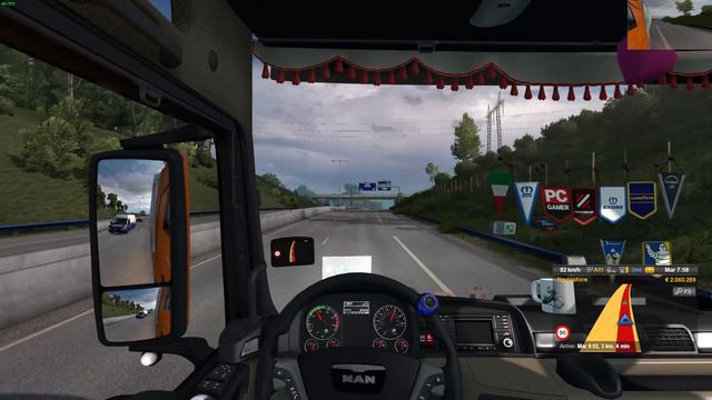 Euro Truck Simulator 2 (1.36) New Summer Graphics/Weather v3.3 (1.36) by Grimes + DLC's & Mods смотреть онлайн