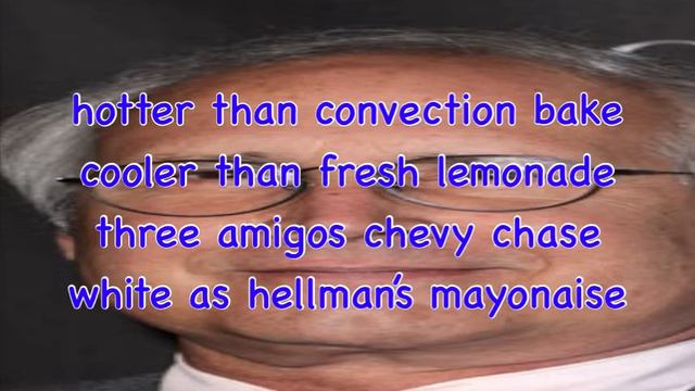 Chevy Chase - Official Lyric Video