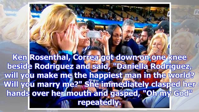 Carlos correa proposes to girlfriend miss texas usa daniella rodriguez after world series win смотреть онлайн