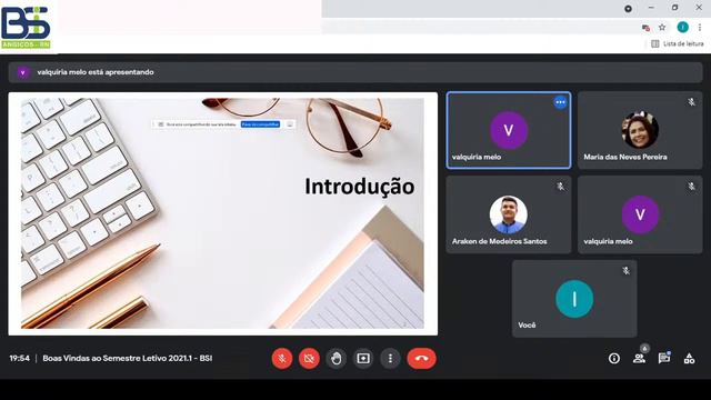 ENCONTRO SÍNCRONO BSI 2021.1 смотреть онлайн