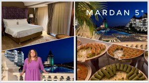 #4 Чем кормят в Mardan Palace 5* - столы ломятся от яств. Ужин в отеле утра все включено. 2024