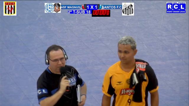 SUB 18 - ASF/MAGNUS X SANTOS F.C AO VIVO смотреть онлайн