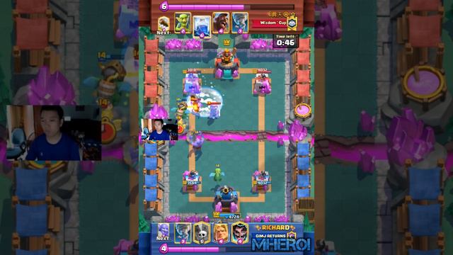 Graveyard Freeze Bowler best deck Clash Royale RICHARD смотреть онлайн